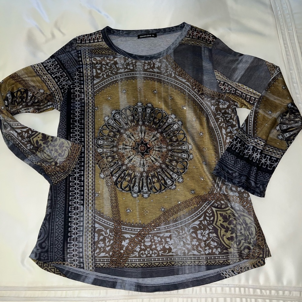David Cline top size XL